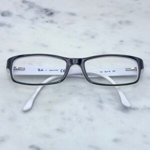 Ray-Ban RB5114 Black White 2097 Full Rim Womens Eyeglass 52-16-135 FRAMES ONLY
